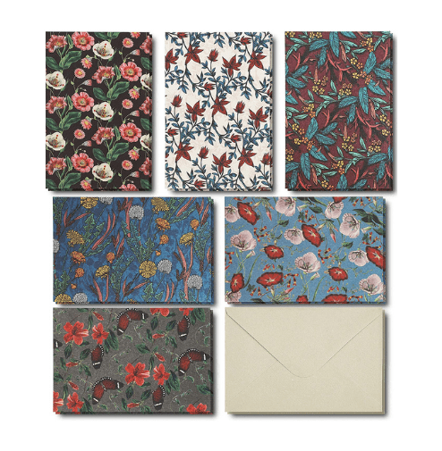 All Occasion Deep Floral Greeting Card Set