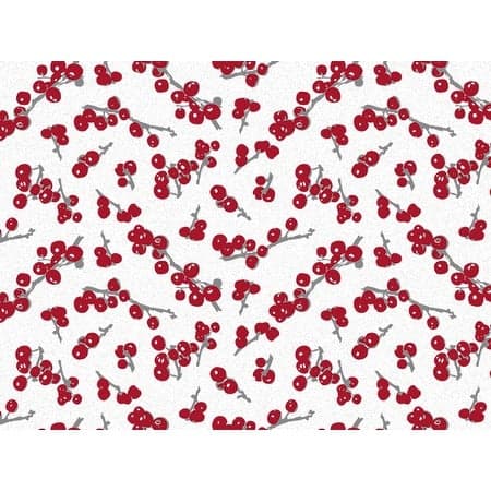 Berry Frost Printed Tissue Paper