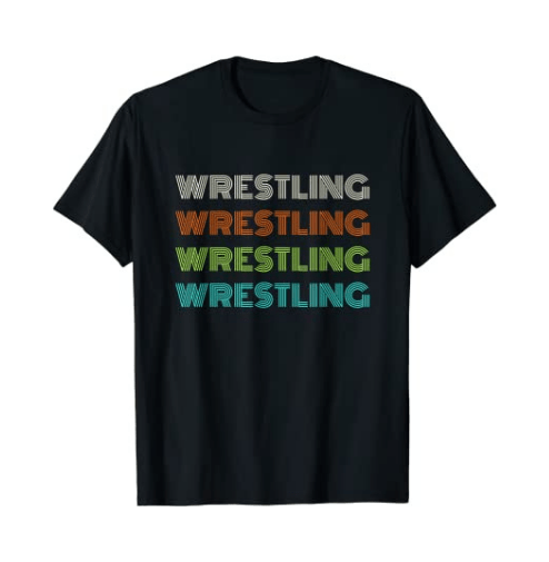 Classic 70s Style Wrestling Shirt