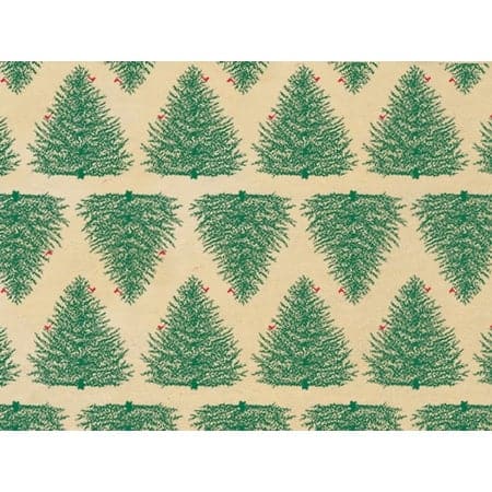 Evergreen Christmas Tissue Paper