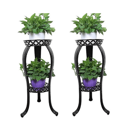 Metal Potted Planter Stand