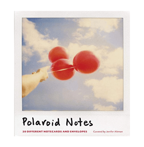 Retro Polaroid Notecard Stationery