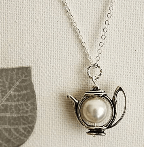 Teapot Necklace
