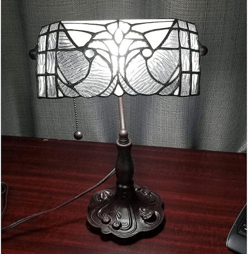 Tiffany Table Lamp Banker