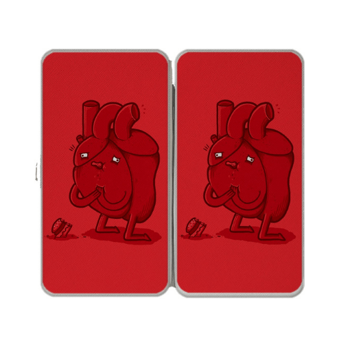 B&A Heart Attack Clutch Style Wallet