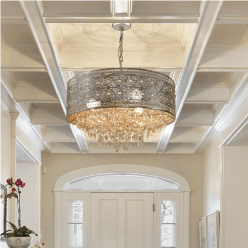 Silver Orchid Swanson Chandelier