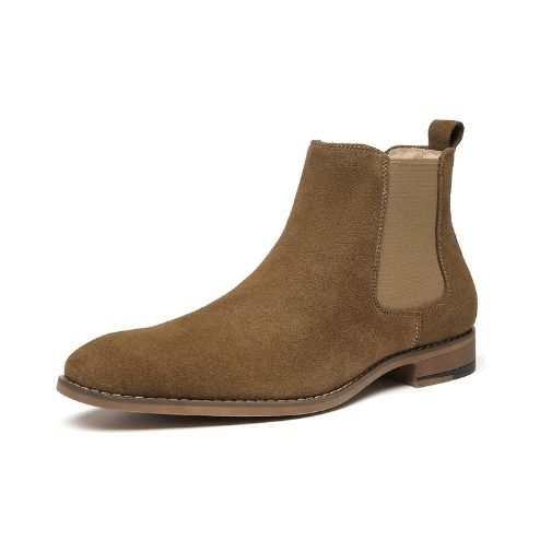 Chelsea Slip-On Suede Boots