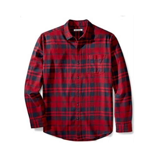 Long-Sleeve Flannel Shirt