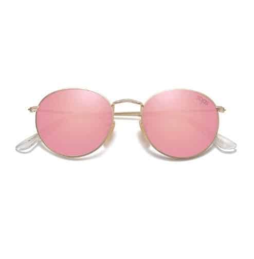 Sojos Small Round Polarized Sunglasses