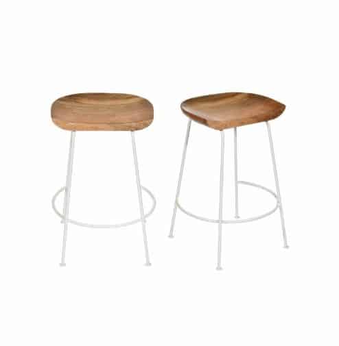 Union Rustic Axelle Solid Wood Bar and Counter Stool