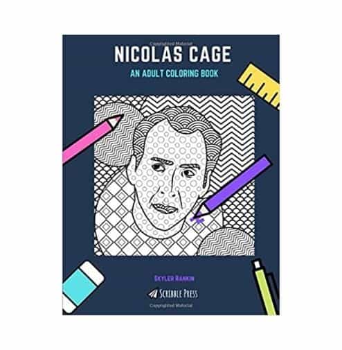 Nicolas Cage Coloring Book